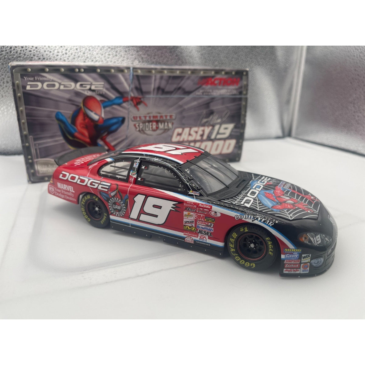 Casey Atwood #19 Spider-Man 2001 Intrepid R/T Limited Edition 1:24 NASCAR