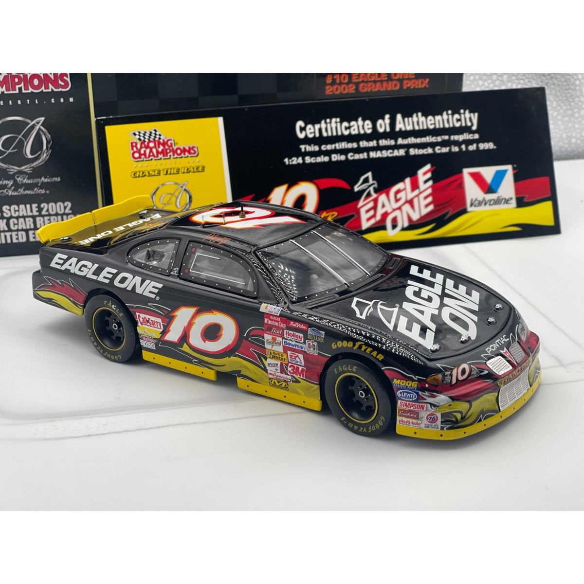 Johnny Benson #10 Eagle One 2002 Grand Prix 1 of 999 - #386 Comes with Template