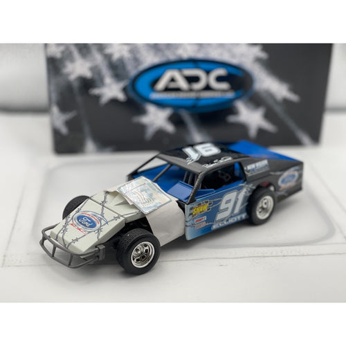 Bill Elliott #91 Ford ADC Dirt Track Car Autographed 124 1 of 500 NASCAR