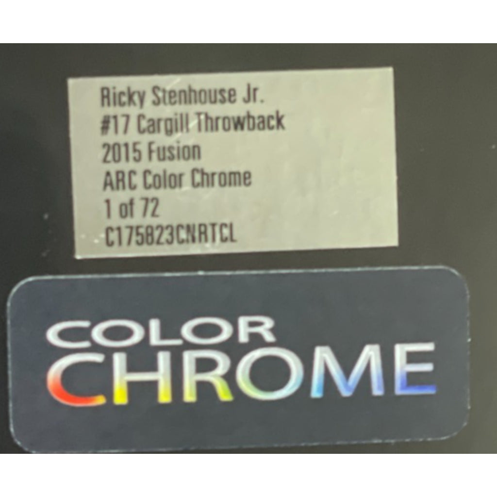 Ricky Stenhouse Jr. #17 Cargill Throwback 2015 Fusion ARC Color Chrome 1 of 72