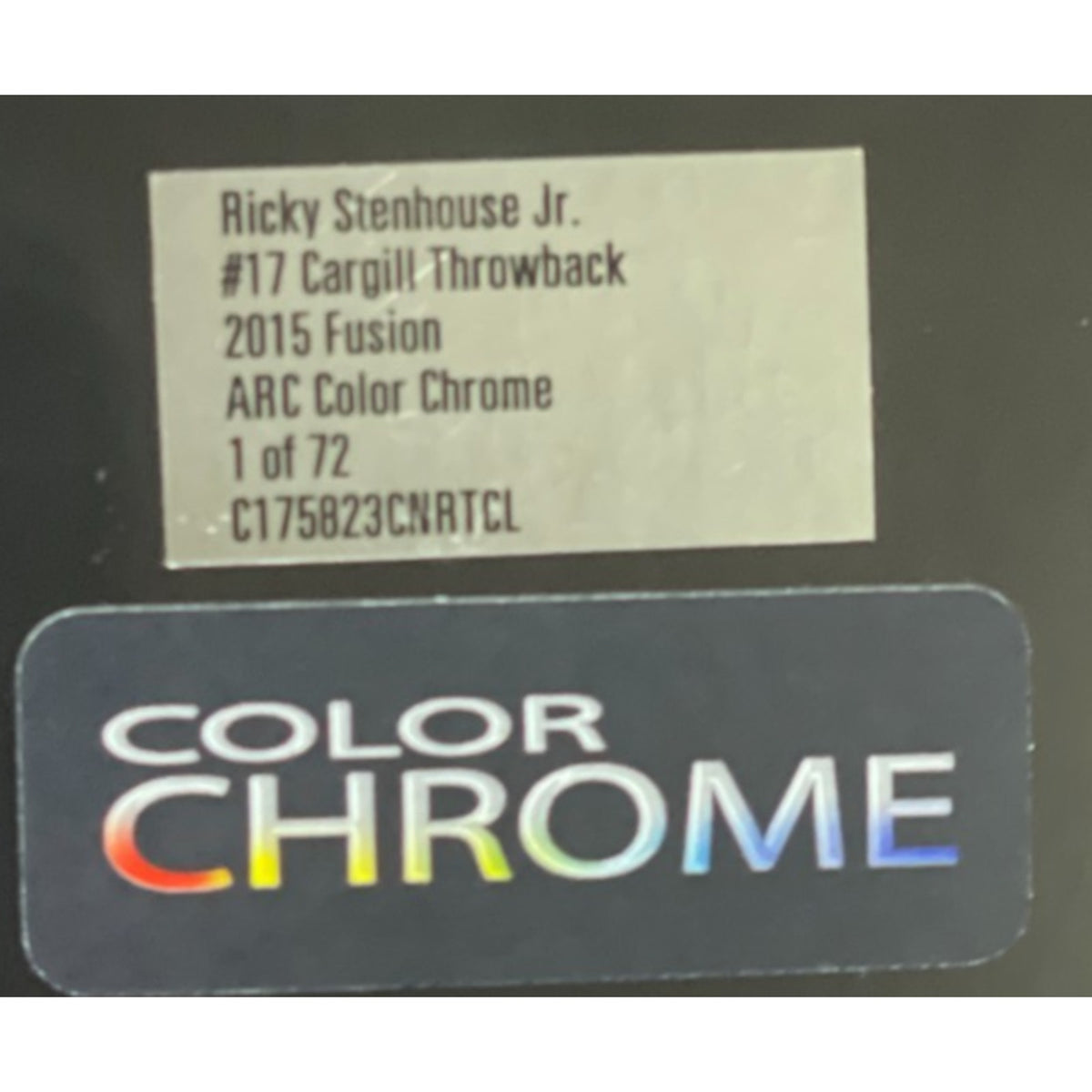 Ricky Stenhouse Jr. #17 Cargill Throwback 2015 Fusion ARC Color Chrome 1 of 72