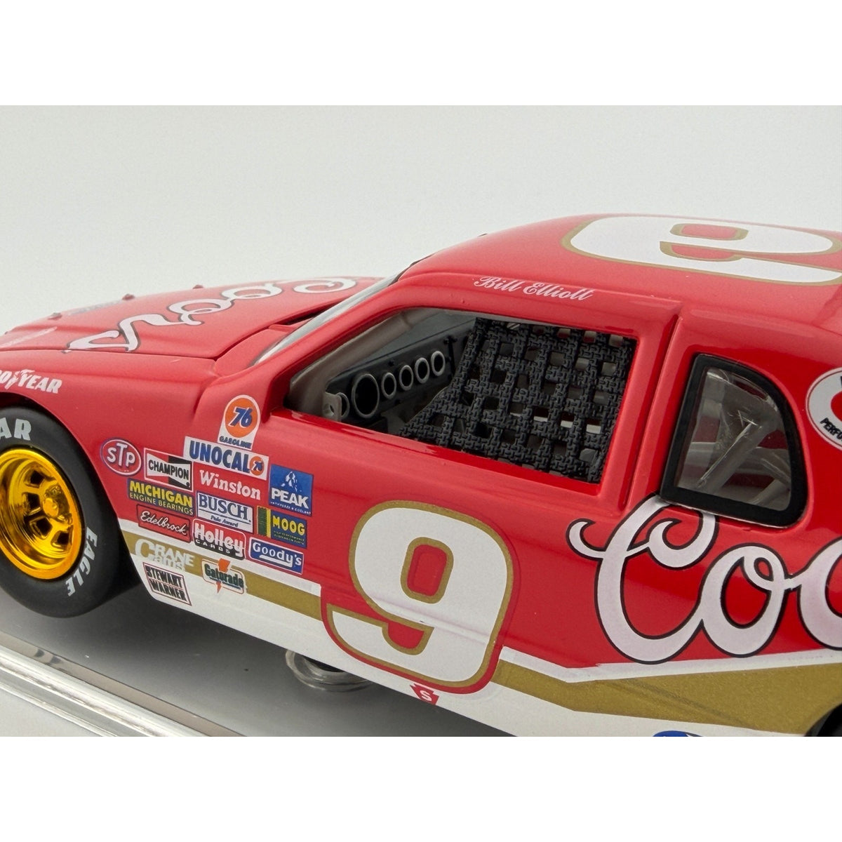 Bill Elliott #9 Coors Million Dollar Win 1985 Thunderbird 1 of 5508 Action