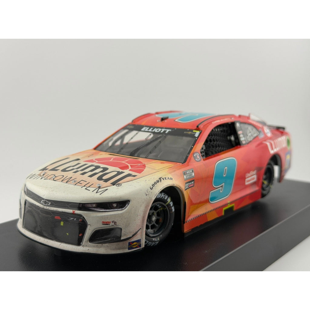 Chase Elliott #9 Llumar COTA Win 2021 Camaro Elite Liquid Color 1 of 185 DIN 154