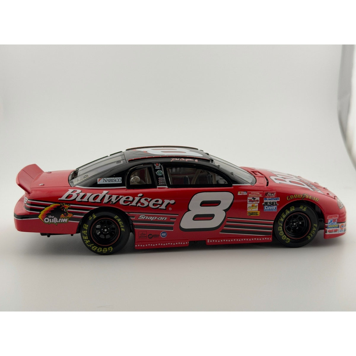 Dale Earnhardt Jr. #8 Budweiser 1999 Monte Carlo Clear Window Bank 1 of 5000