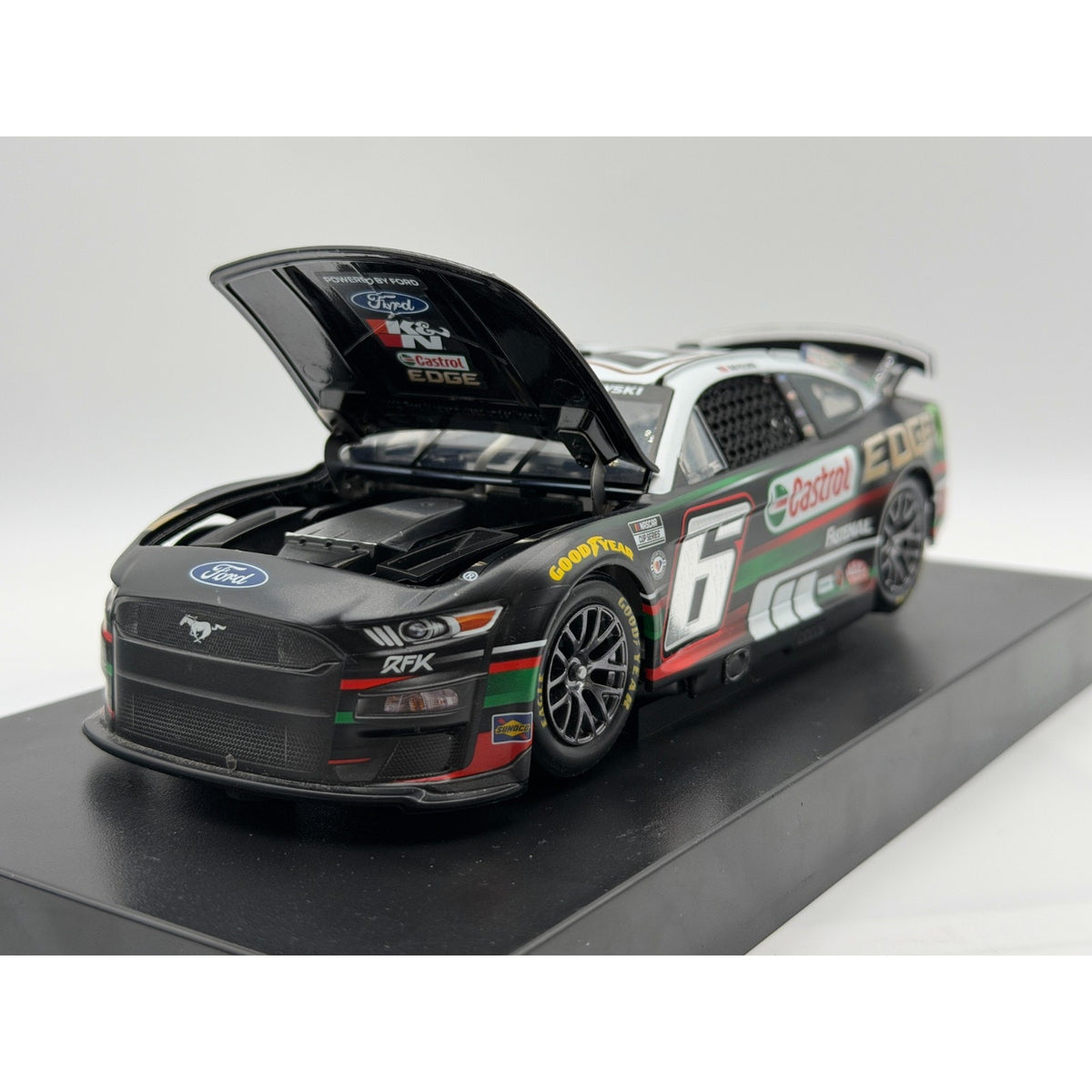 Brad Keselowski #6 Castrol 2023 Mustang Elite 1/103 DIN 95 NASCAR Diecast