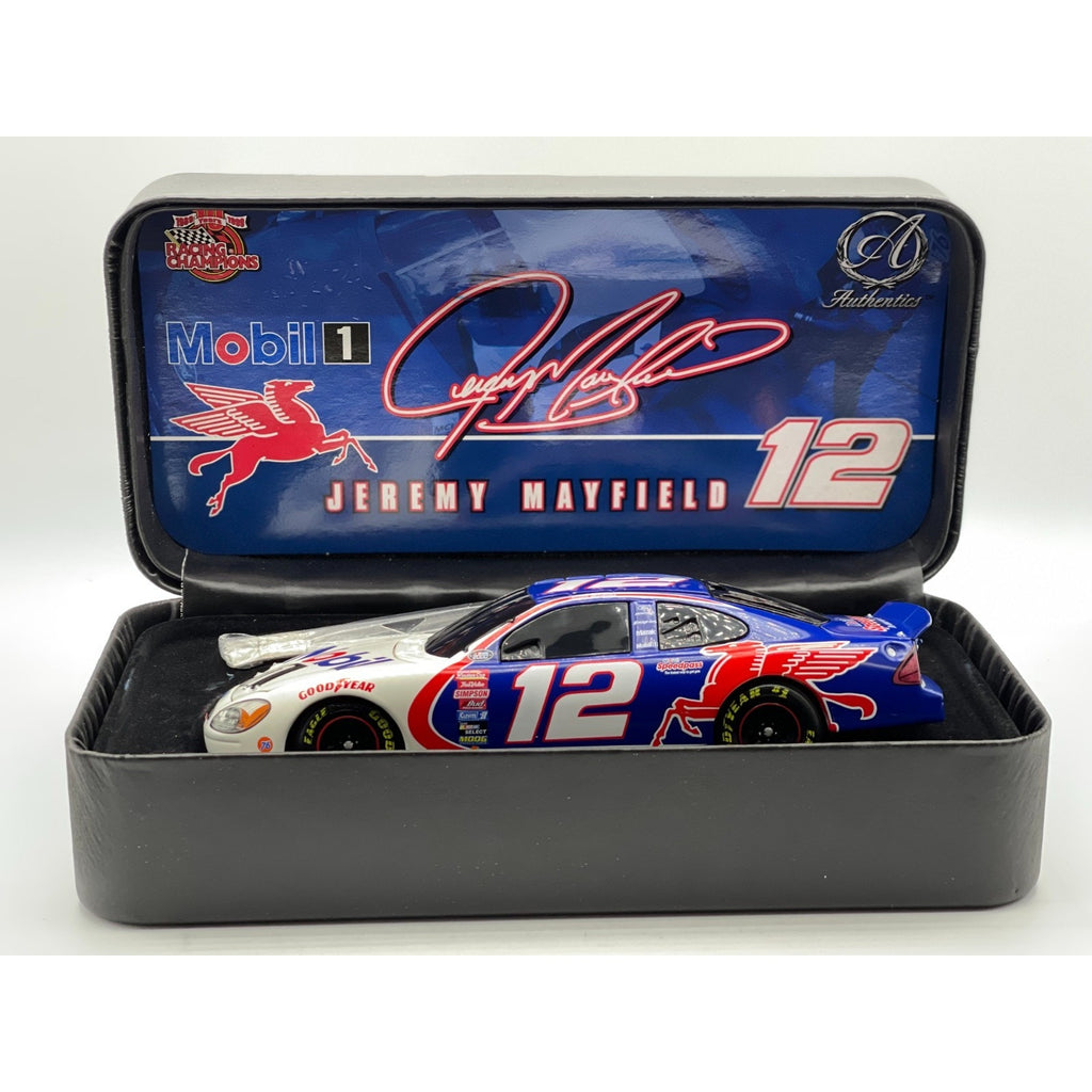 Jeremy Mayfield #12 Mobil 1 BWB 1999 Taurus Racing Champions Authentics 1:24