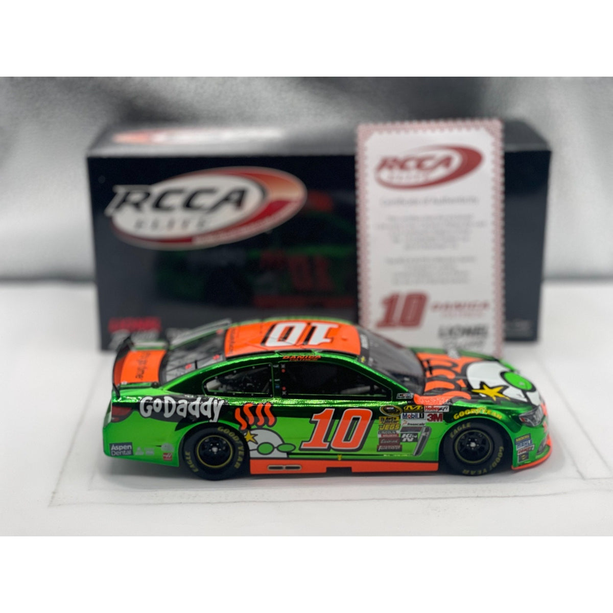 Danica Patrick #10 GoDaddy Peeker 2014 SS Color Chrome ELITE 1 of 25
