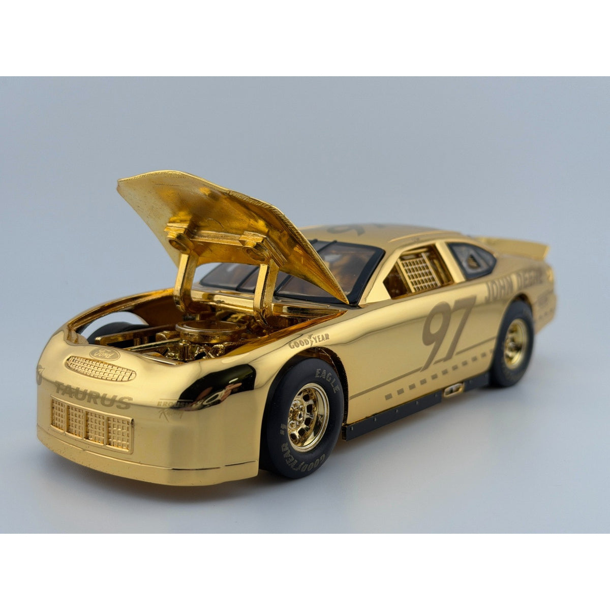 Chad Little #97 John Deere 50th Anniversary 1998 Ford Taurus 24k Gold