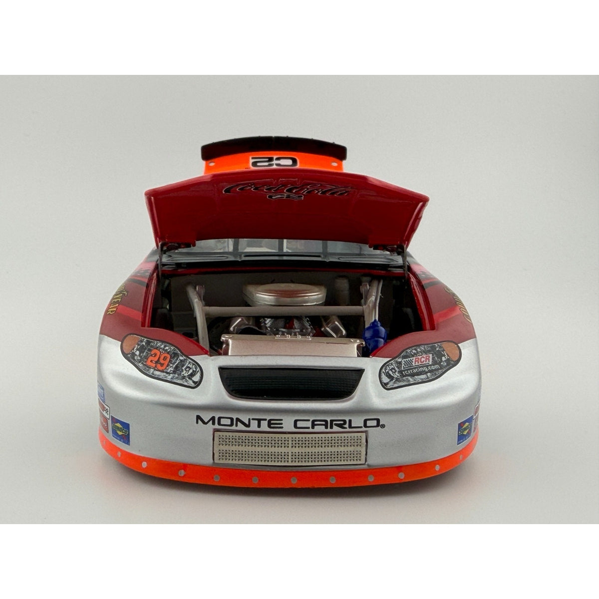 Kevin Harvick #29 GM Goodwrench Coca-Cola C2 2004 Monte Carlo Auto COA 1:24