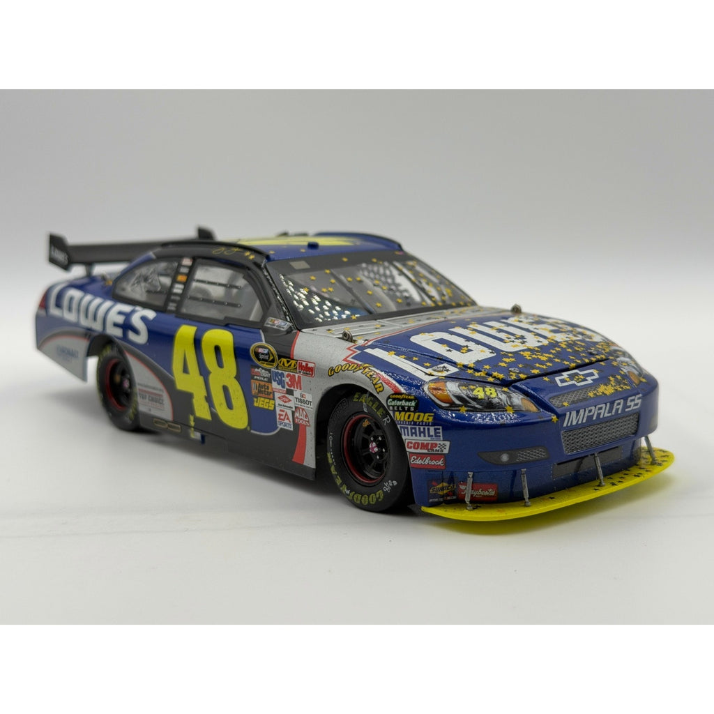 Jimmie Johnson #48 Lowe's 2009 Sprint Cup Champ Raced Version 1/5572 DIN 2549