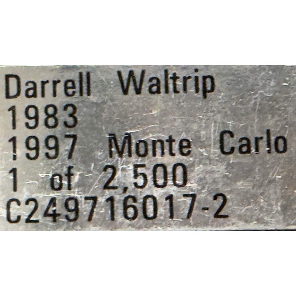 Darrell Waltrip 1982 25th Anniversary 1997 Monte Carlo 1 of 2500 NASCAR Diecast