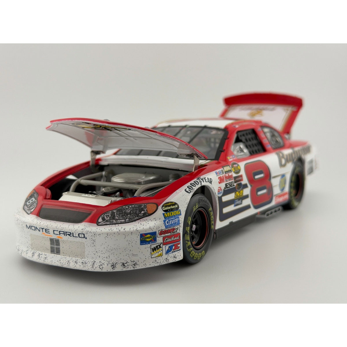 Dale Earnhardt Jr. #8 Budweiser Born On Date 2004 Twin 125 Win Raced 1:24