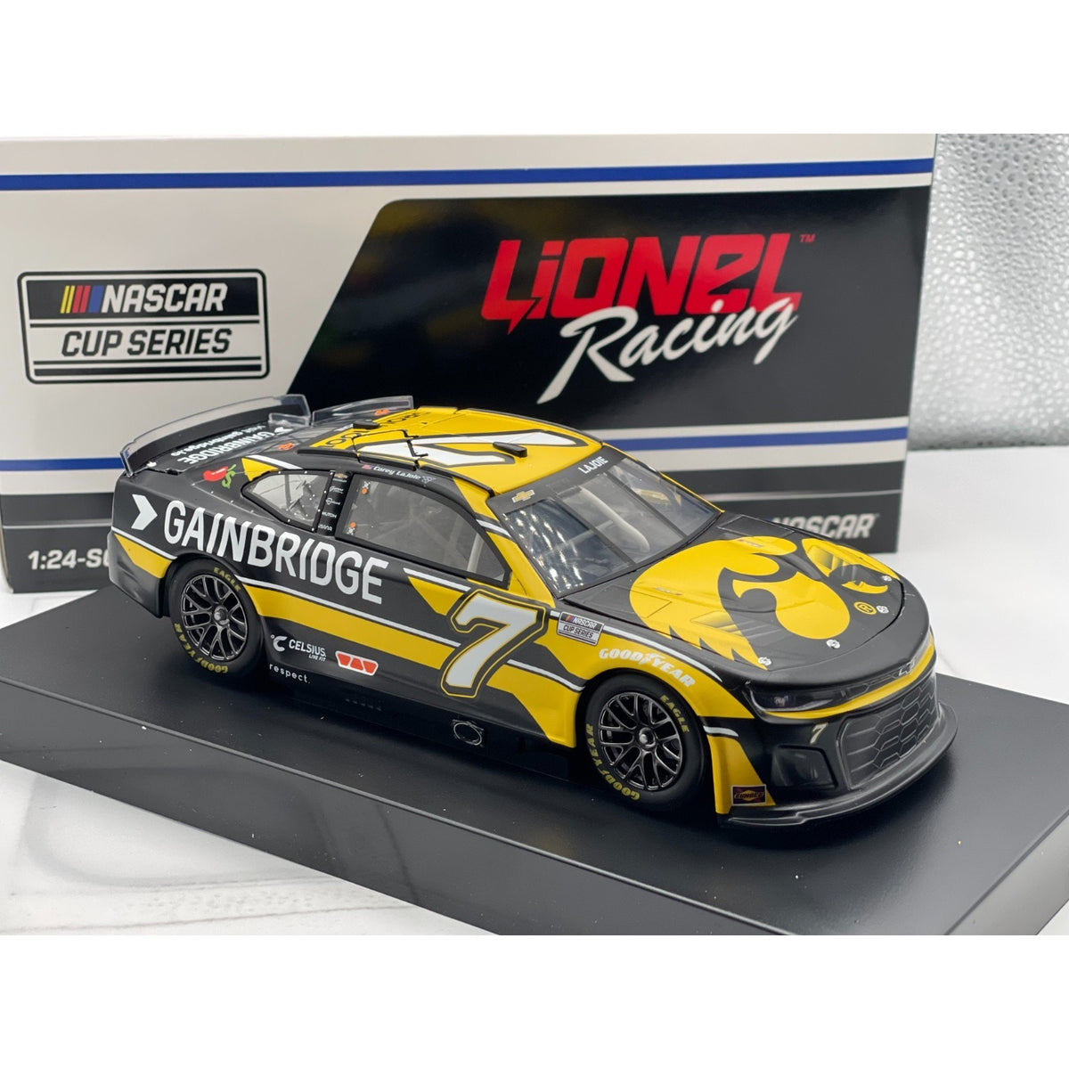 Corey LaJoie #7 Gainbridge Iowa Hawkeyes 2024 Camaro ZL1 1/24 1 of 504