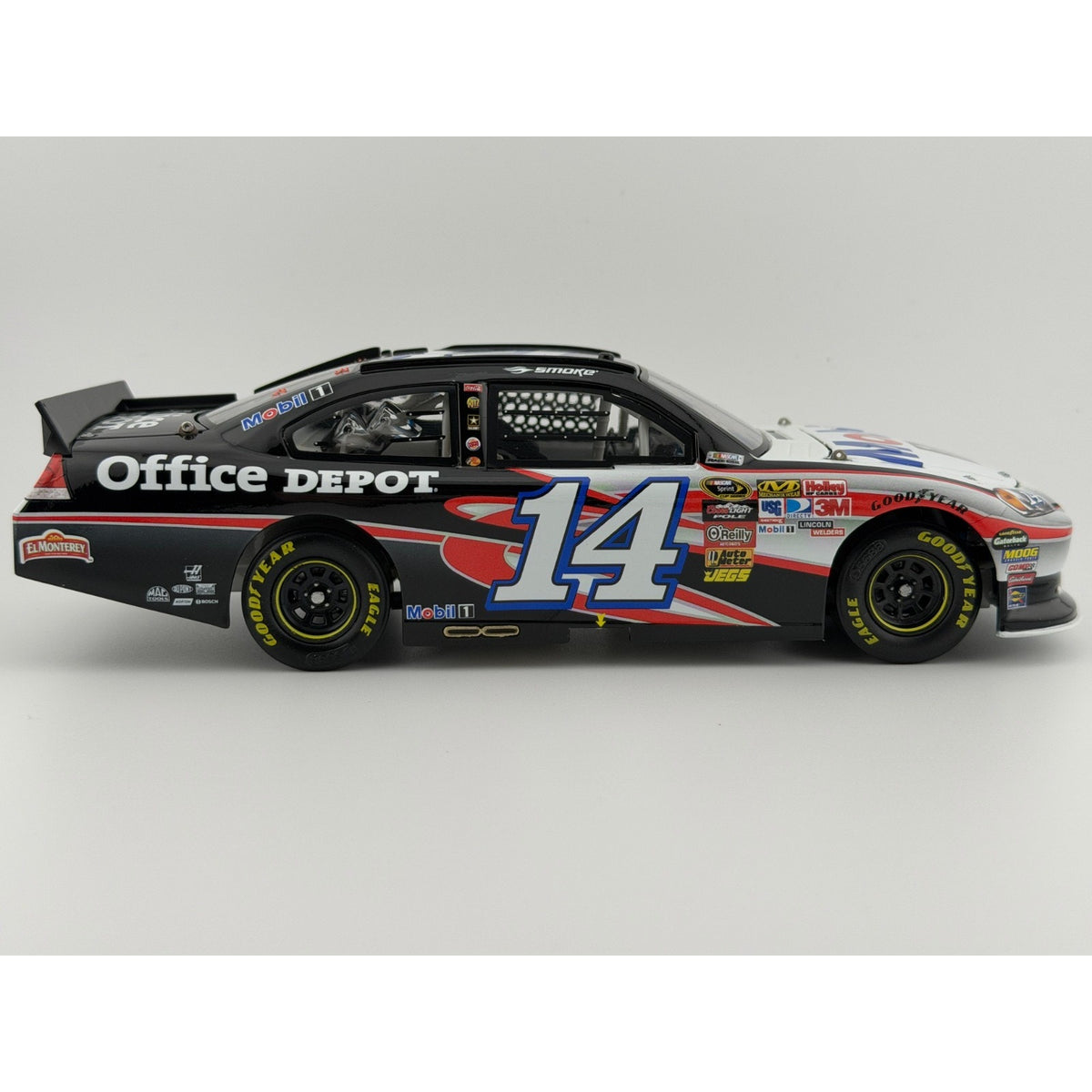 Tony Stewart #14 Mobil 1 2011 Chevrolet Impala SS 1:24 Diecast 1 of 5048