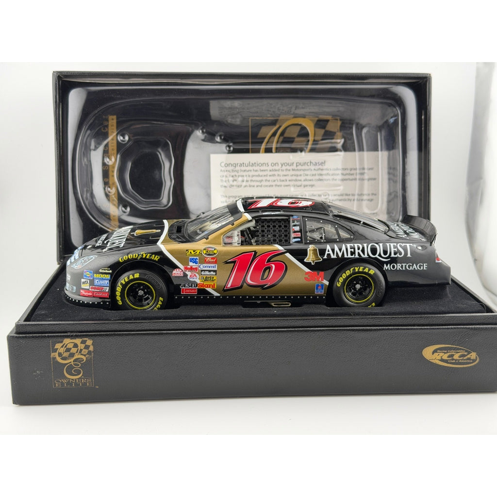 Greg Biffle #16 Ameriquest 2007 Ford Fusion Owners ELITE 1/2007 DIN 97