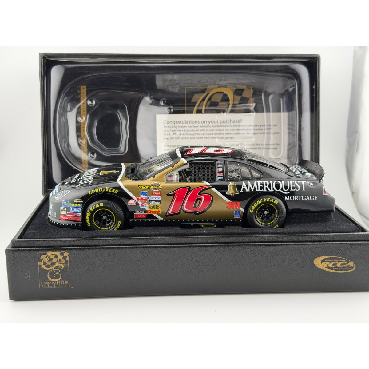 Greg Biffle #16 Ameriquest 2007 Ford Fusion Owners ELITE 1/2007 DIN 97