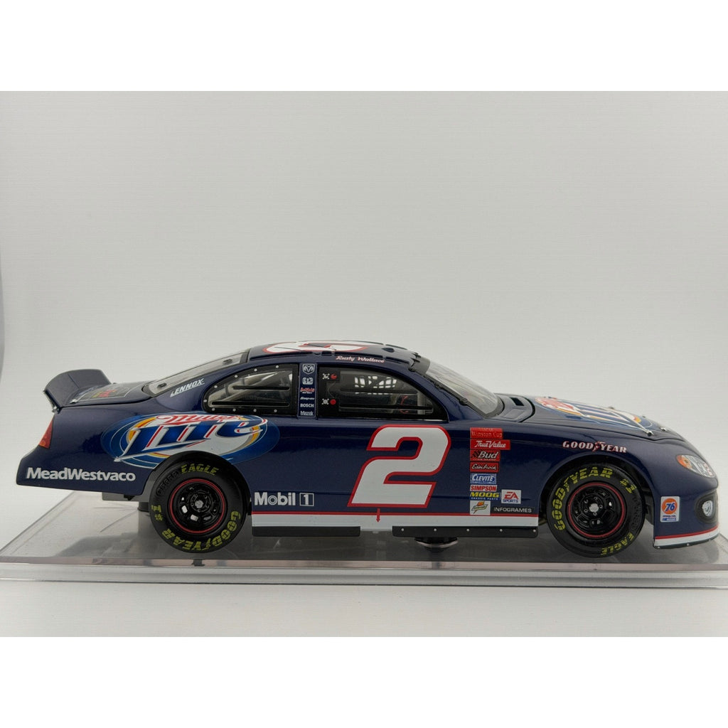 Rusty Wallace #2 Miller Lite 2003 Dodge Intrepid Elite 1/2004 DIN 377