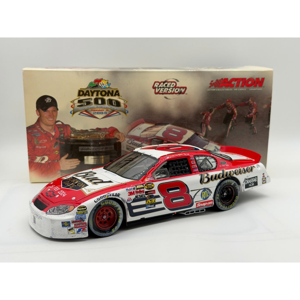 Dale Earnhardt Jr. #8 Budweiser Born on Date Daytona Win 2004 Monte Carlo Raced Version
