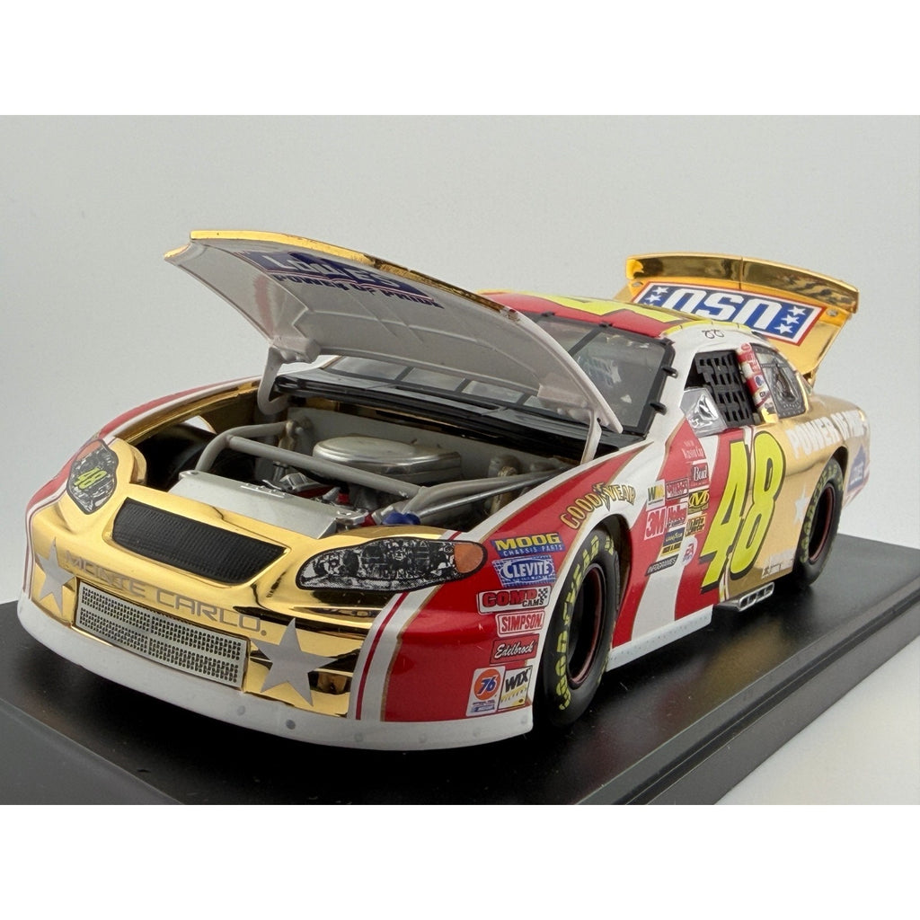 Jimmie Johnson #48 Power of Pride 2003 Monte Carlo 24K Gold 1/504 1:24