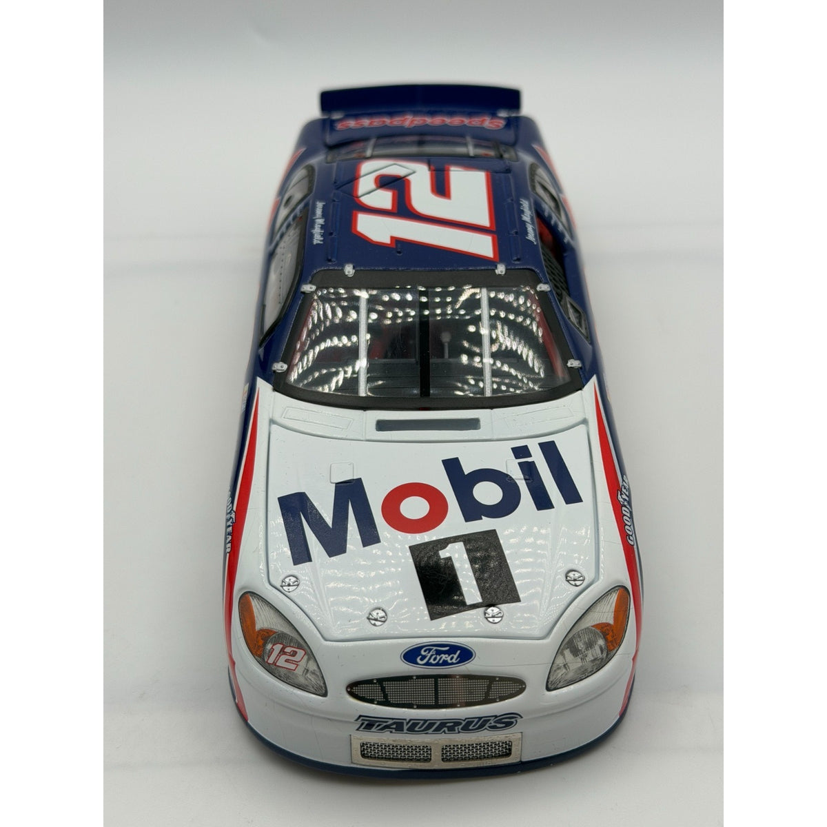 Jeremy Mayfield #12 Mobil 1 2001 Ford Taurus Team Caliber 1/1800 DIN 932