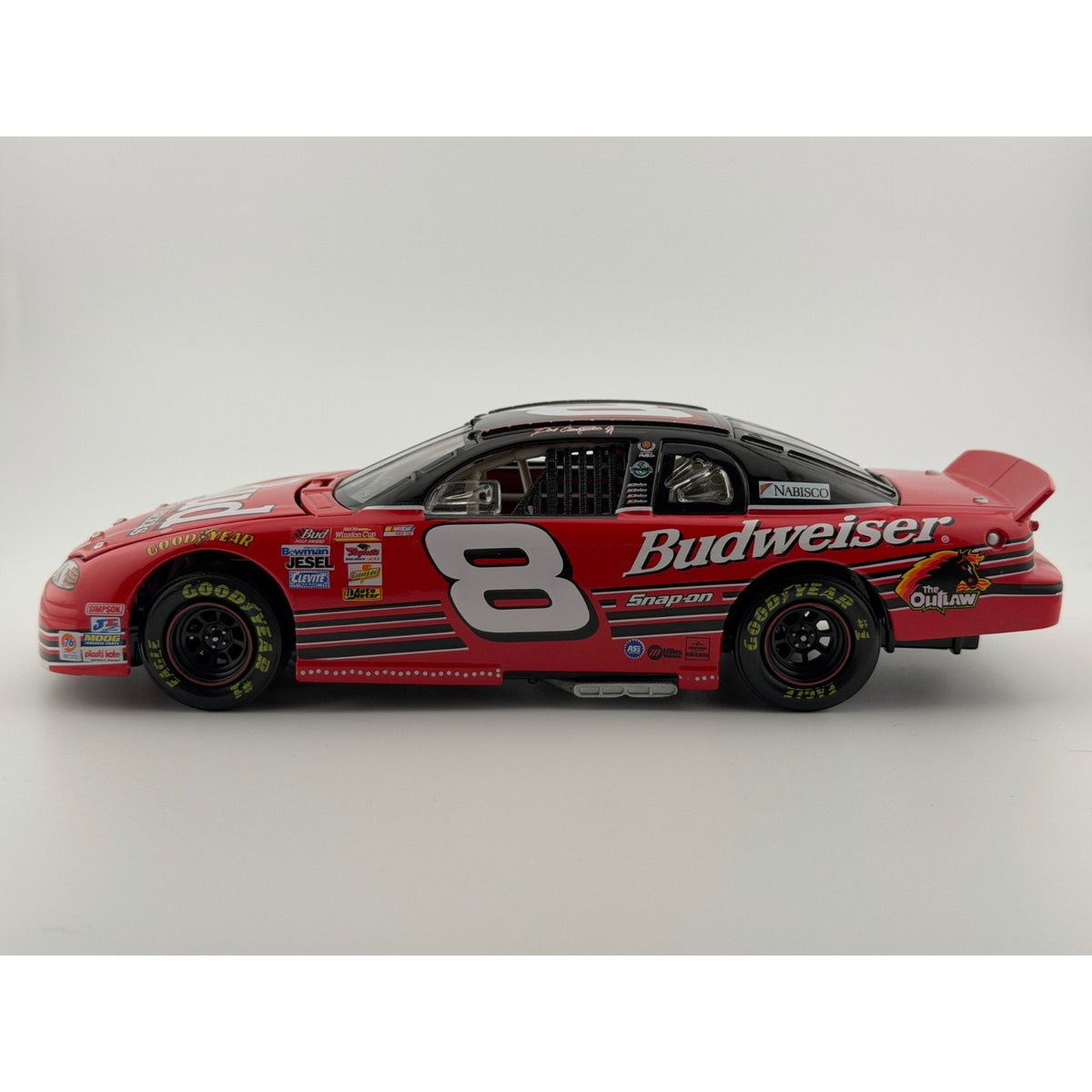 Dale Earnhardt Jr. #8 Budweiser 1999 Monte Carlo Clear Window Bank 1 of 5000