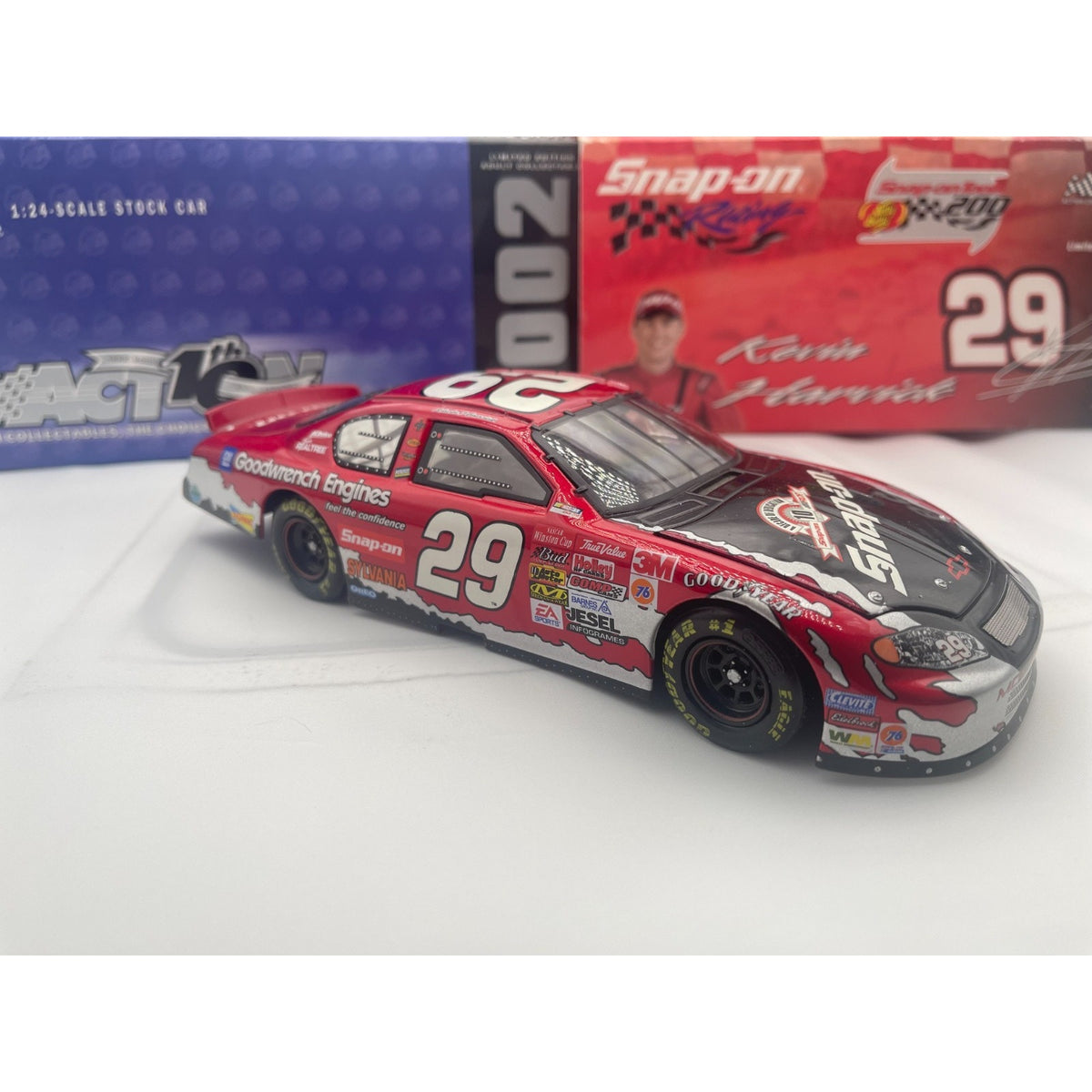 Kevin Harvick #29 Snap-on Jelly Belly 200 2002 Monte Carlo 1:24 NASCAR
