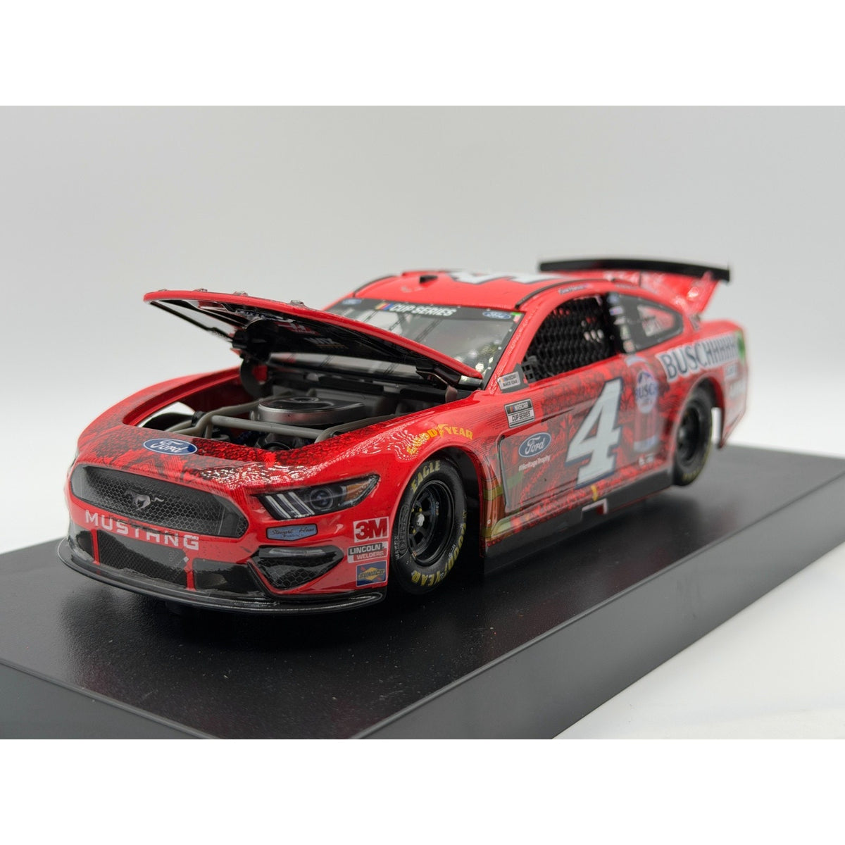 Kevin Harvick #4 Busch Light Apple Michigan Win 2020 Mustang ELITE 1/309 DIN 155