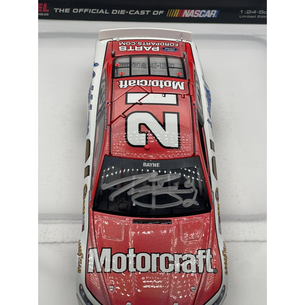 Trevor Bayne #21 Motorcraft Quicklane 2013 Fusion Auto Flashcoat Color 1 of 48