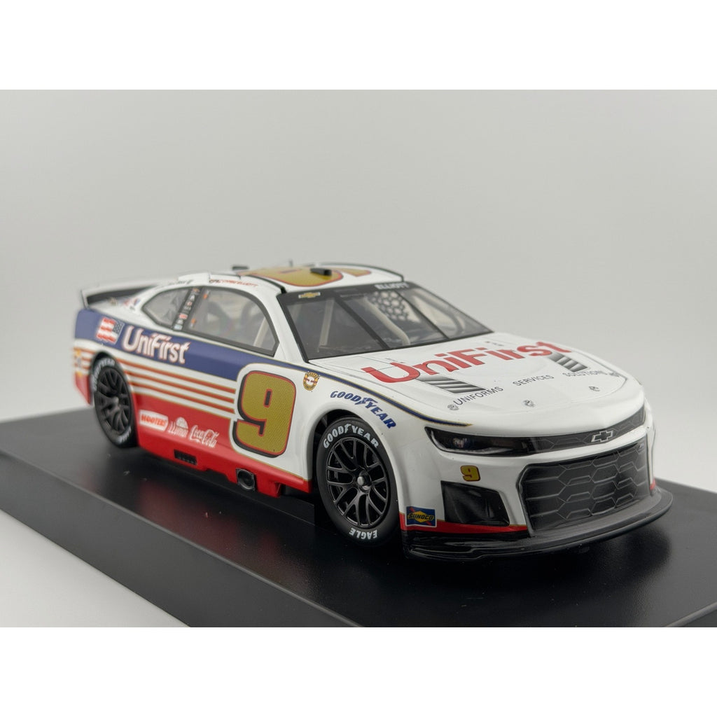 Chase Elliott #9 UniFirst Throwback 2024 Camaro ZL1 ELITE 1/274 DIN 6