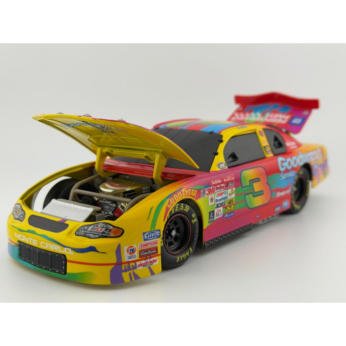 Dale Earnhardt #3 Peter Max Goodwrench 2000 Monte Carlo BWC Black Window 1:24