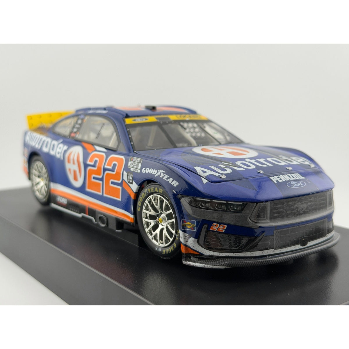 Joey Logano #22 AutoTrader Atlanta Win 2024 Mustang ELITE 1:24 1/131 DIN 41