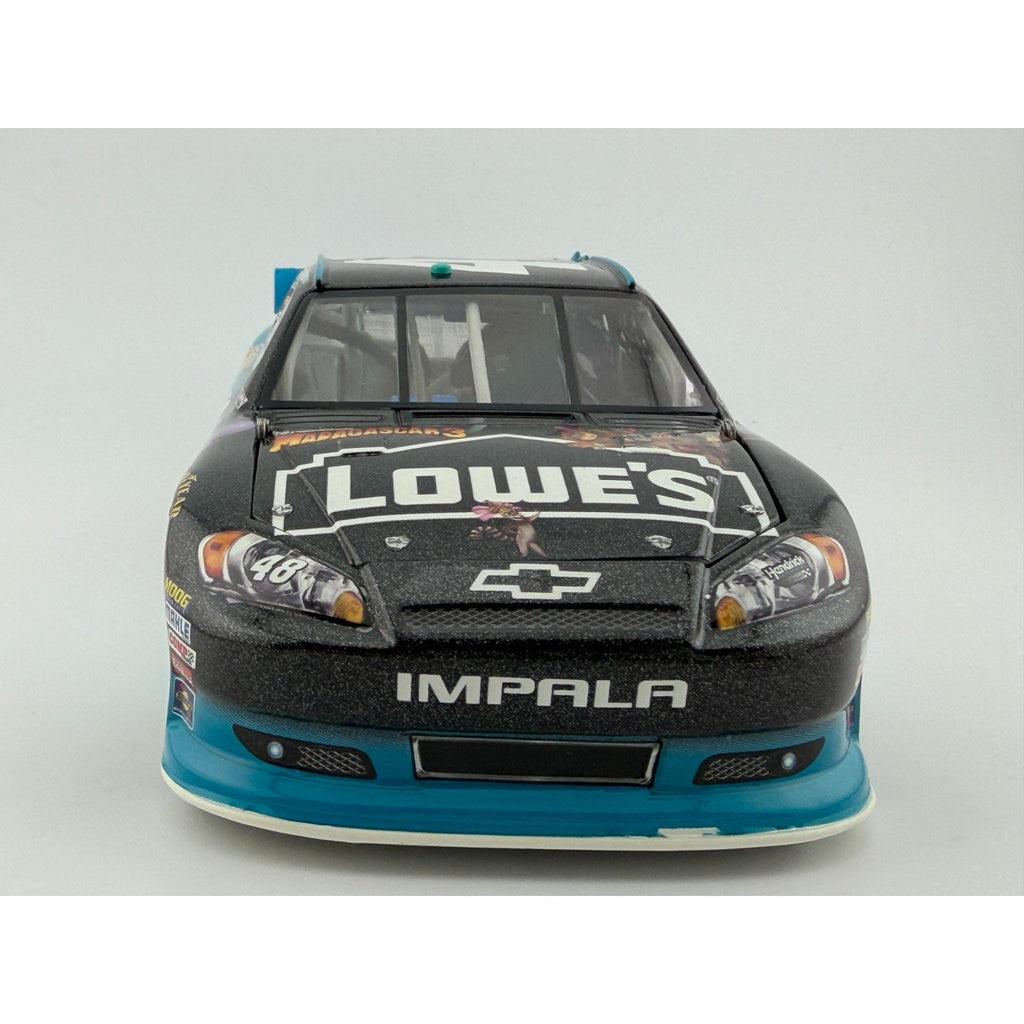 Jimmie Johnson #48 Lowe's Madagascar 3 2012 Impala Galaxy 1:24 1/248 DIN 30