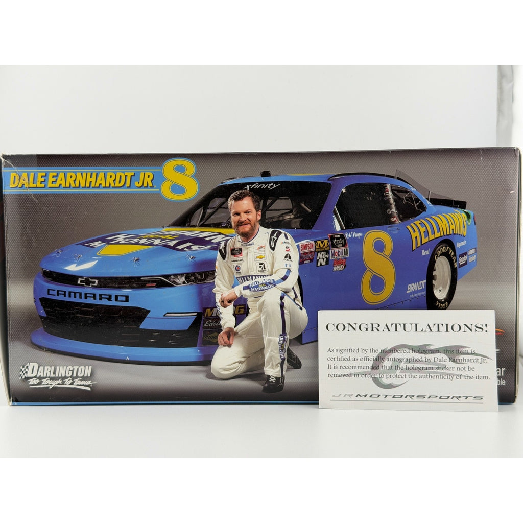 Dale Earnhardt Jr. #8 Hellmann's Darlington 2019 Camaro Auto 1 of 280 DIN 113