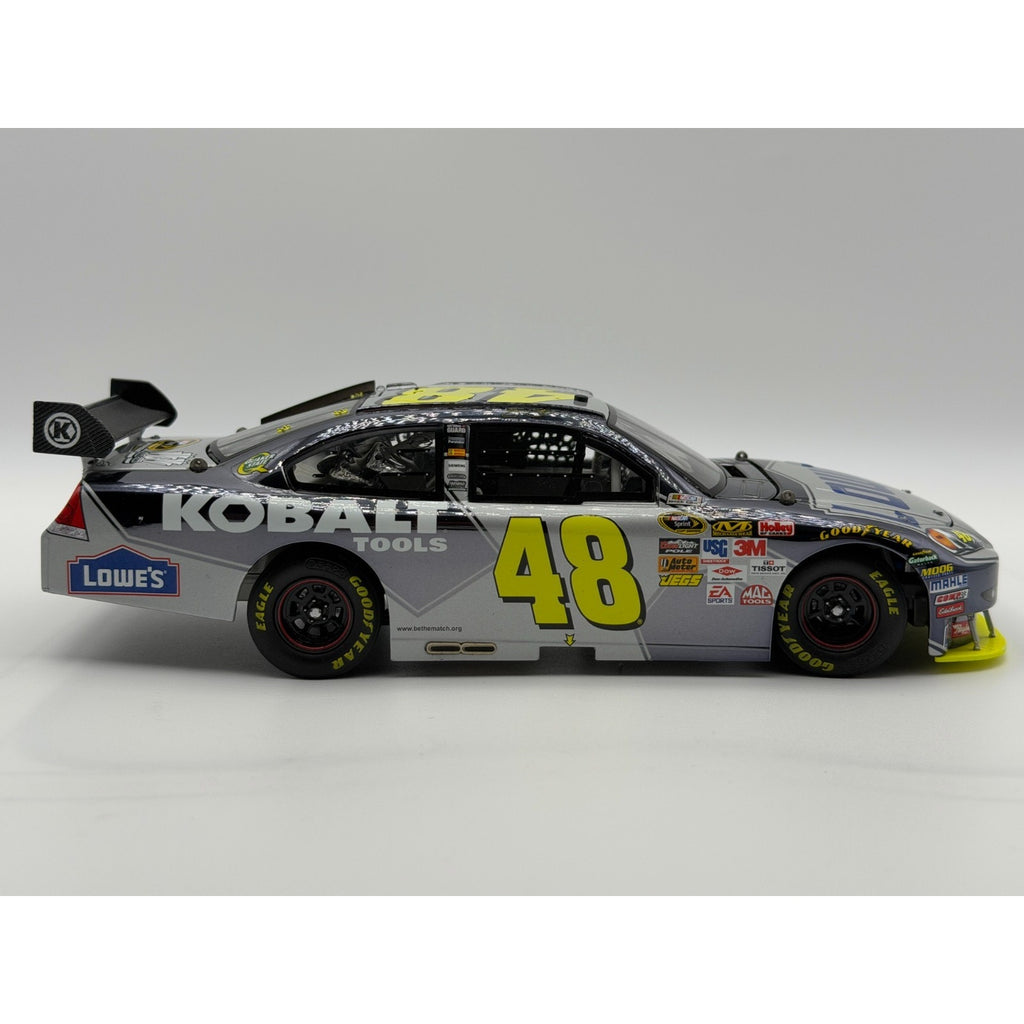 Jimmie Johnson #48 Lowe's Kobalt 2009 4X Champion Color Chrome ELITE 1/448 #437