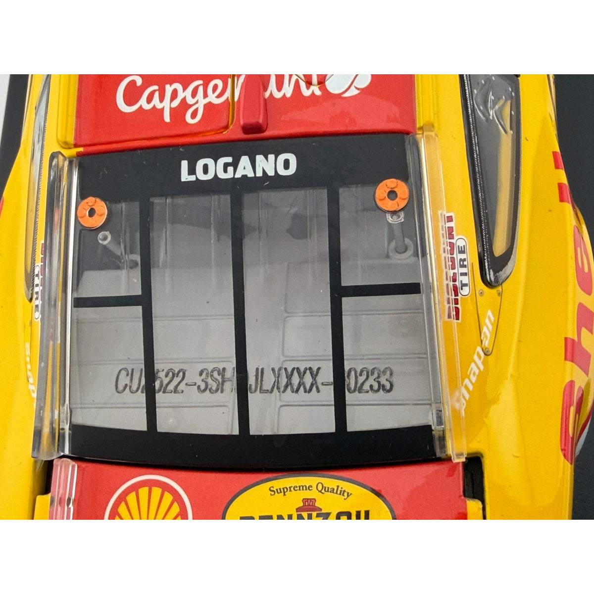 Joey Logano #22 Shell Pennzoil Throwback 2025 Mustang 1:24 1 of 504 DIN 233