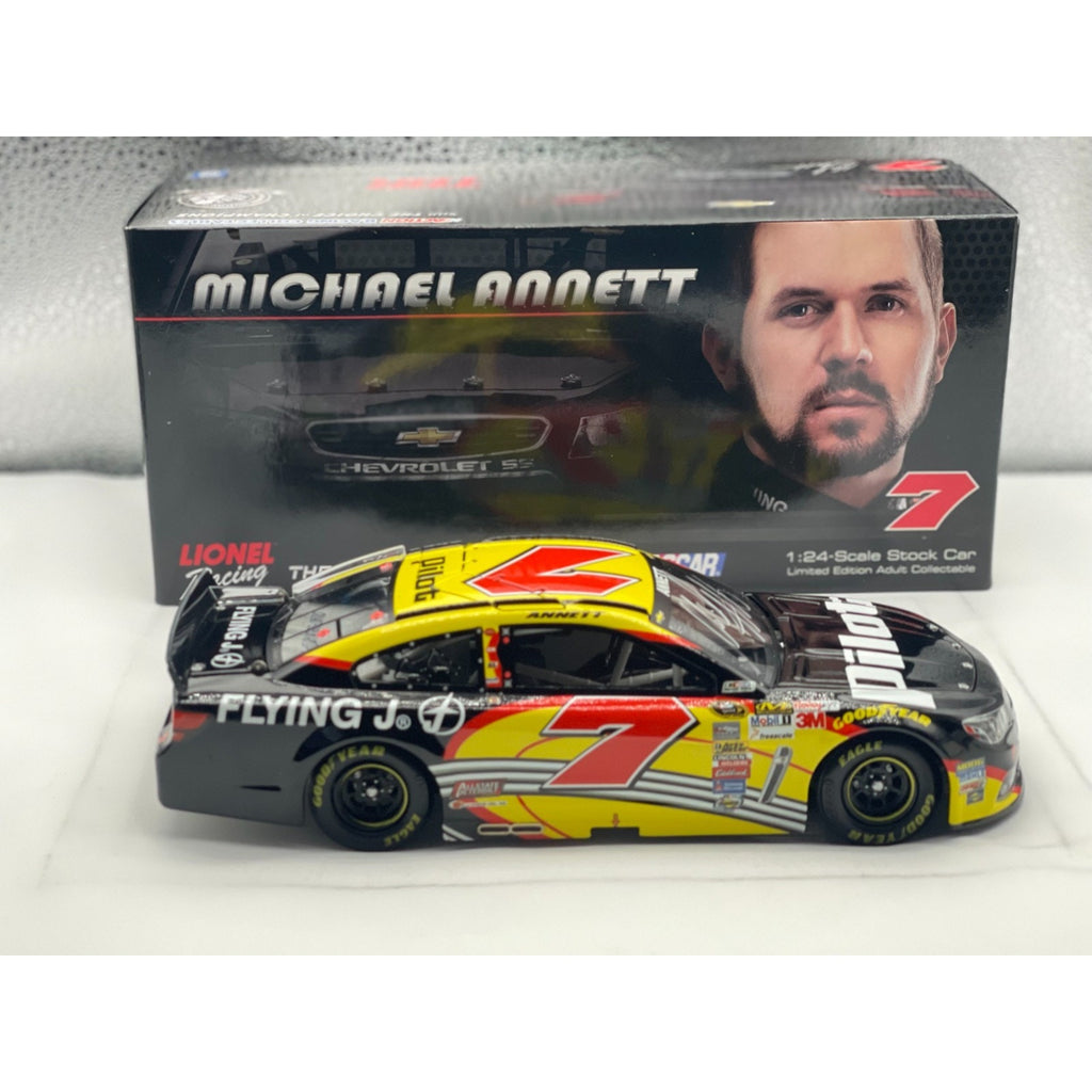 Michael Annett #7 Pilot Flying J Travel Centers 2014 SS Autographed 1 of 288