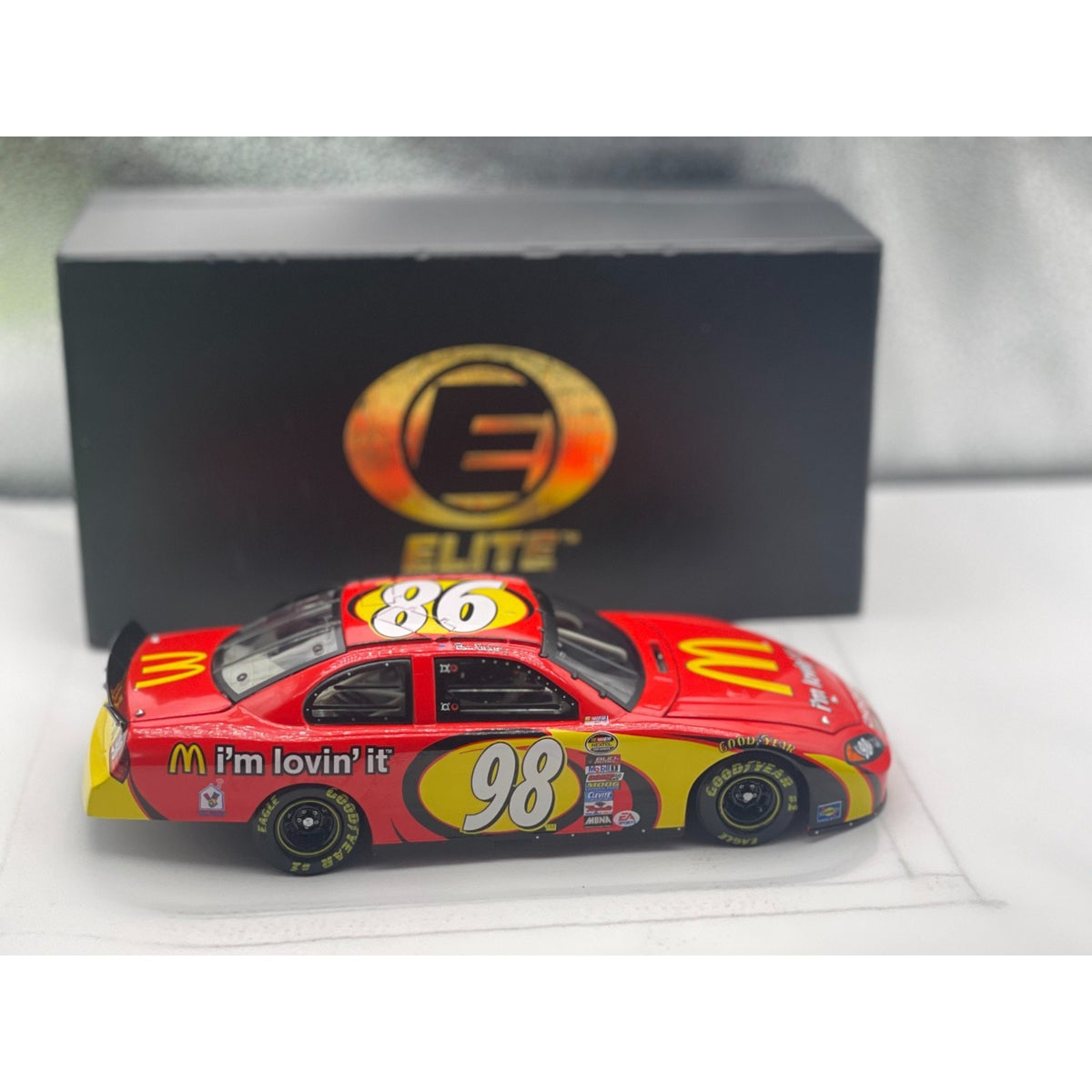 Bill Elliott #98 McDonald’s “I’m Lovin’ It” 2004 Intrepid ELITE 1 of 300 DIN 31