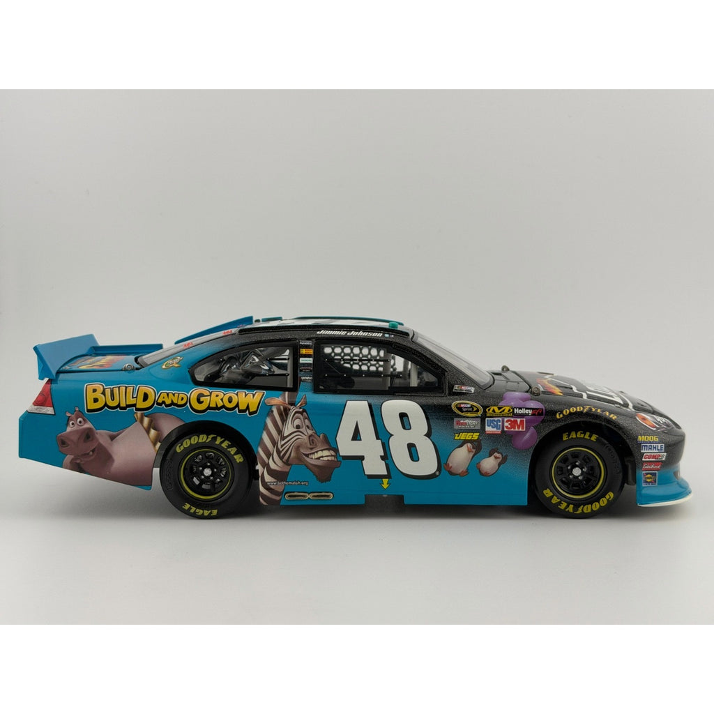 Jimmie Johnson #48 Lowe's Madagascar 3 2012 Impala Galaxy 1:24 1/248 DIN 30