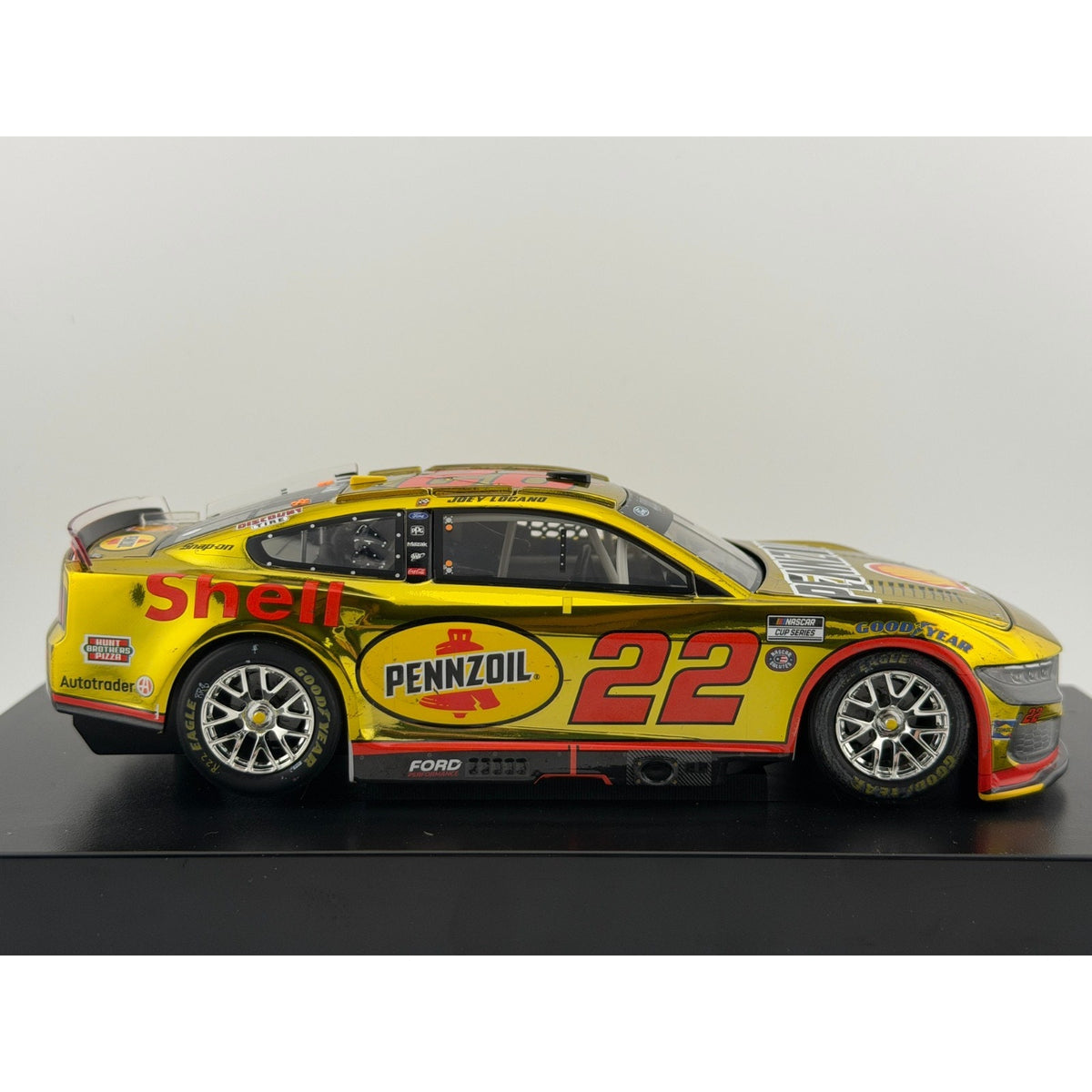 Joey Logano #22 Shell-Pennzoil Nashville Win 2024 Mustang Color Chrome 1/48 #10