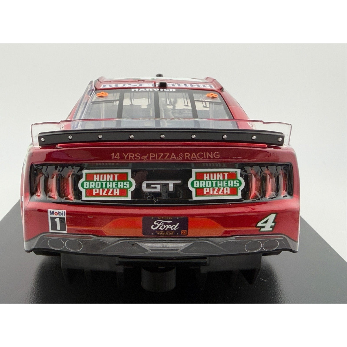 Kevin Harvick #4 Hunt Brothers Pizza Red 2023 Mustang Liquid Color 1 /48 DIN 36