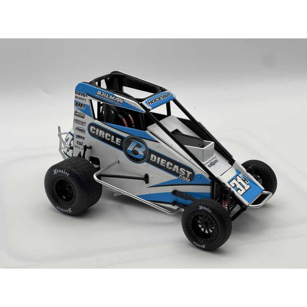 Carson Hocevar #31H Circle B Diecast 2023 Midget Car 1:24 Racing Collectible