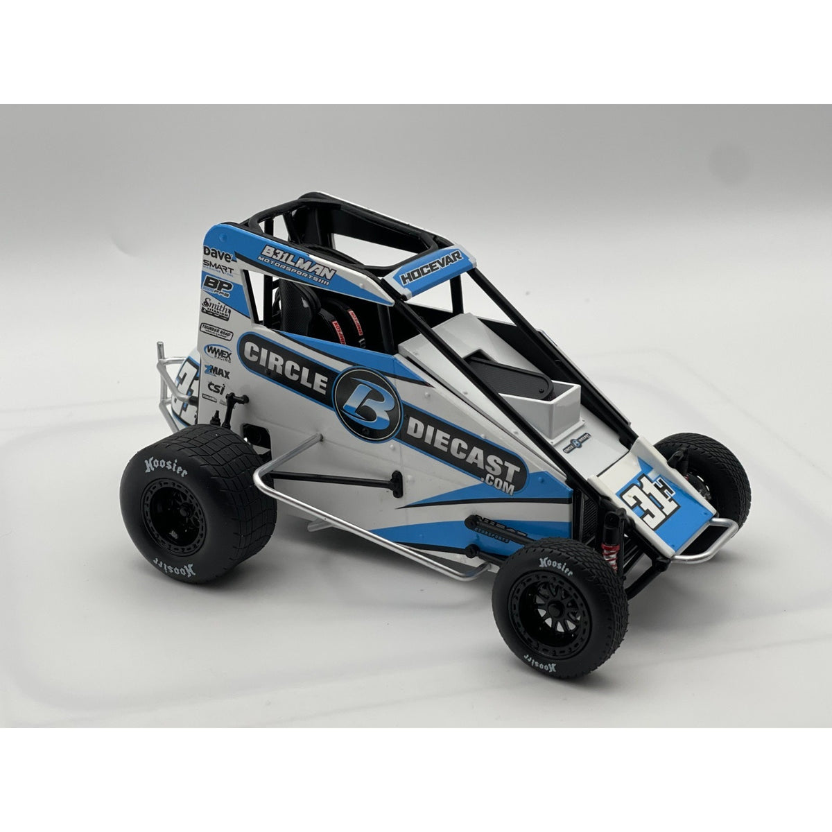 Carson Hocevar #31H Circle B Diecast 2023 Midget Car 1:24 Racing Collectible
