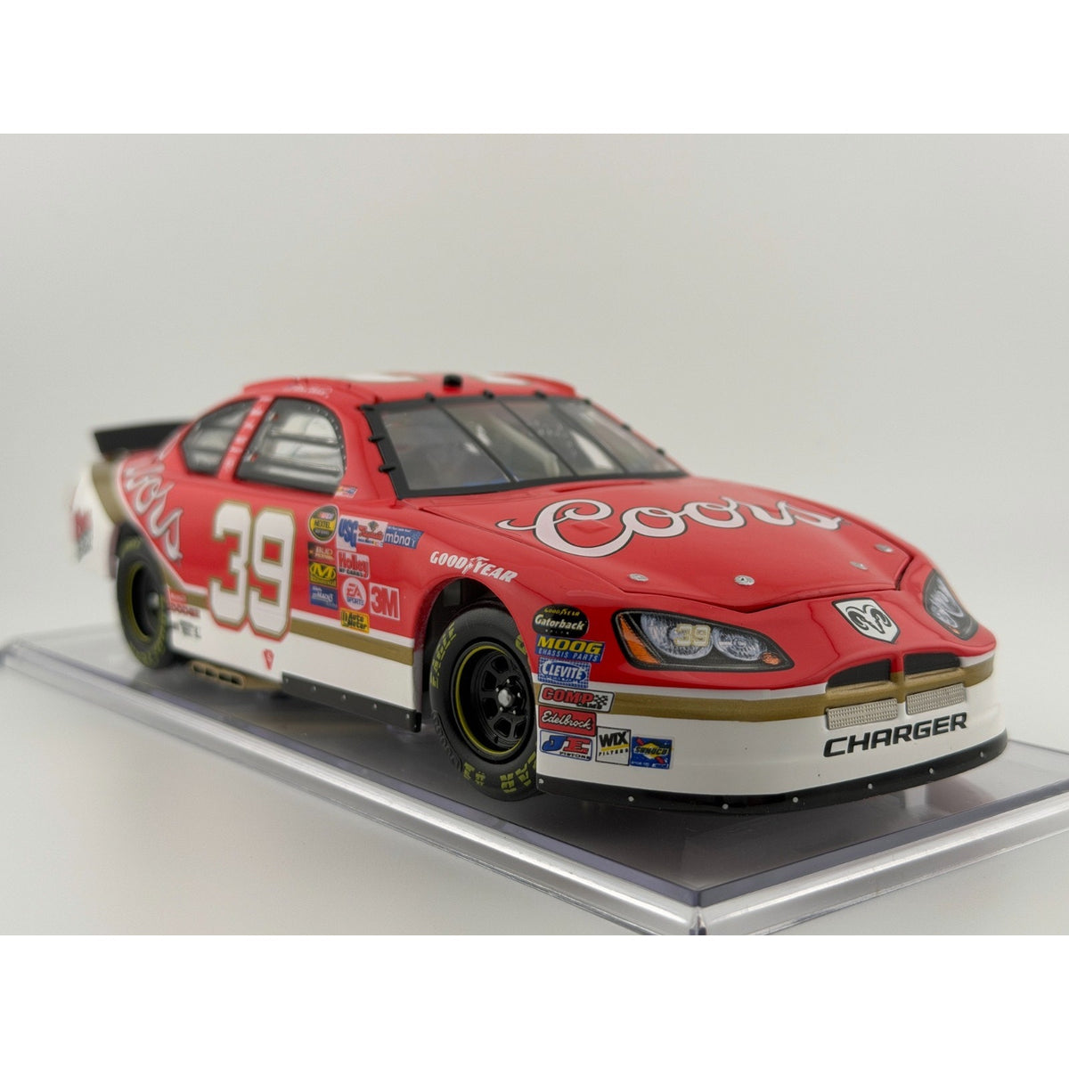 Bill Elliott #39 Coors 1985 Retro 2005 Dodge Charger 1:24 NASCAR Diecast