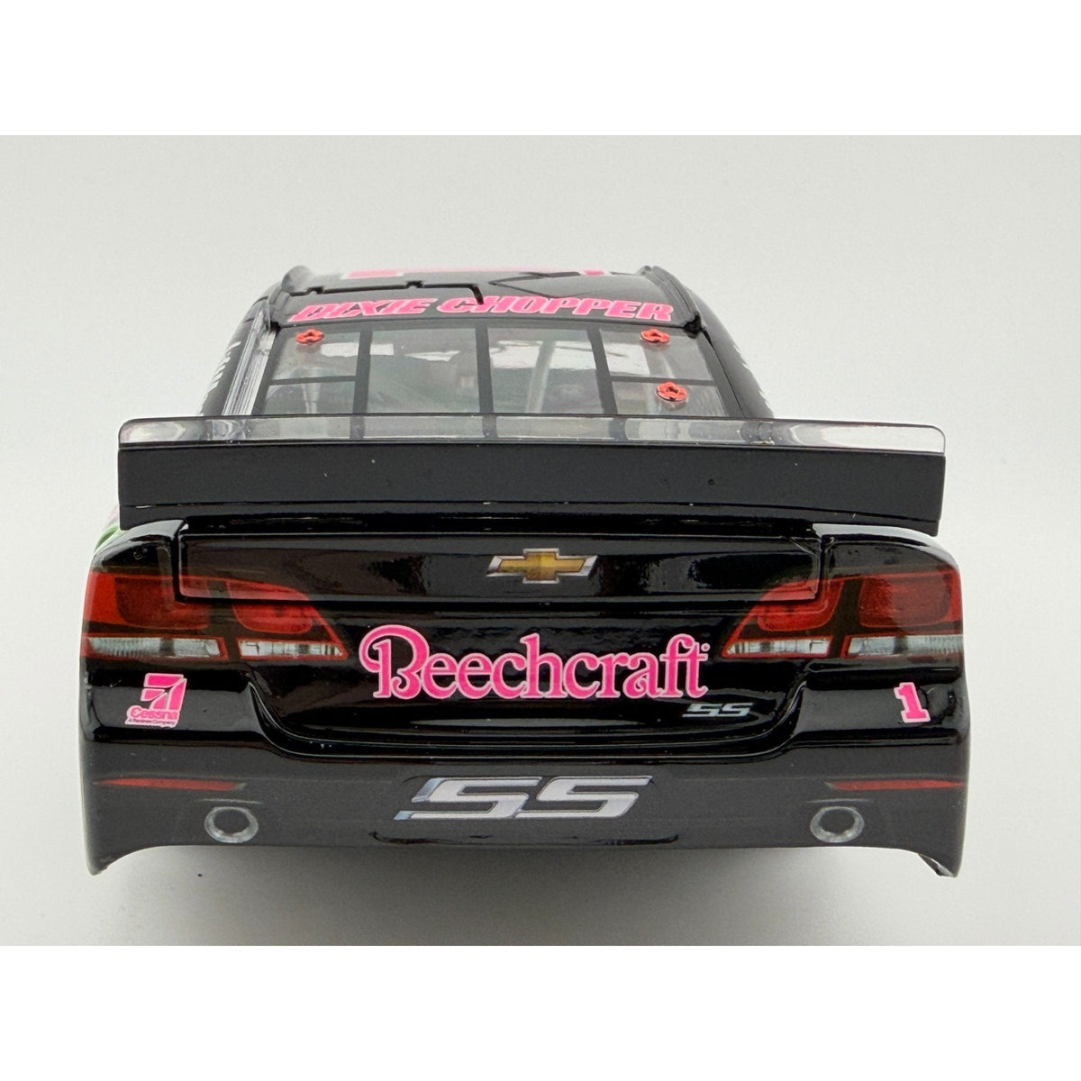 Jamie McMurray #1 Cessna Breast Cancer 2014 Chevy SS Autographed 1/144 DIN 115
