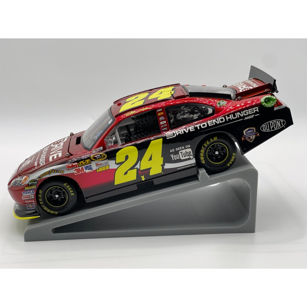 Jeff Gordon #24 AARP DTEH YouTube 2011 Impala ELITE 1:24 NASCAR 1/250