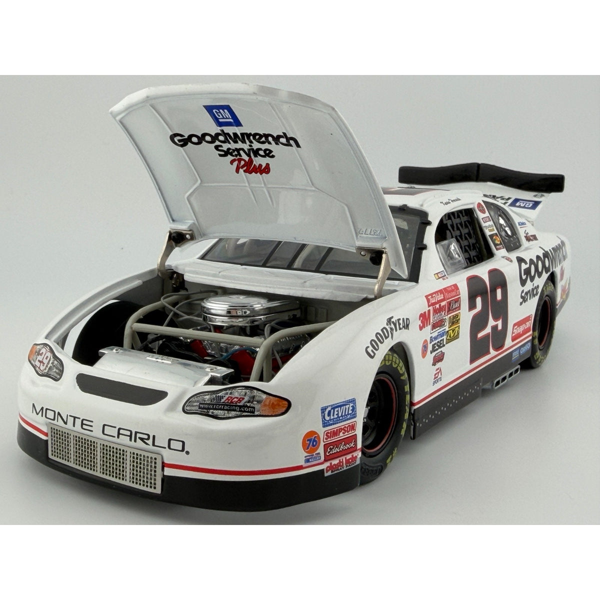 Kevin Harvick #29 GM Goodwrench Black 2001 Monte Carlo Action 1/33000 1:24