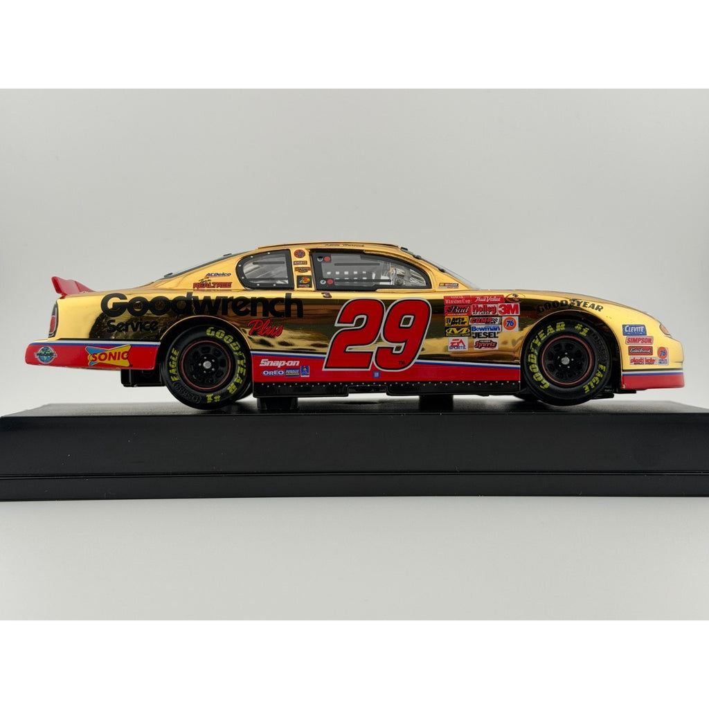 Kevin Harvick #29 GM Goodwrench 2001 Monte Carlo 24K Gold 1:24 1 of 2000