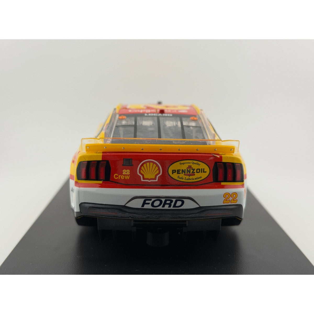 Joey Logano #22 Shell Pennzoil Throwback 2025 Mustang 1:24 1 of 504 DIN 233