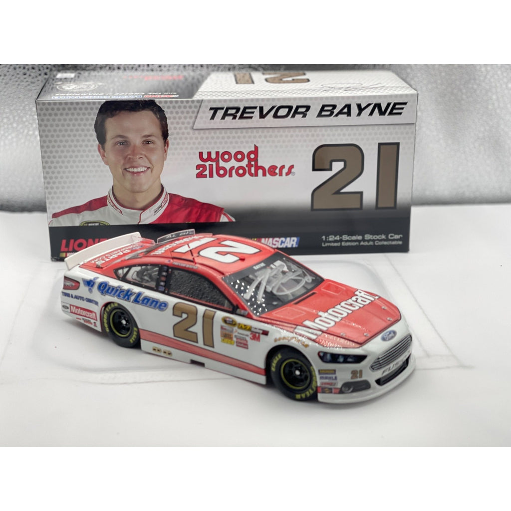 Trevor Bayne #21 Motorcraft Quicklane 2013 Fusion Auto Flashcoat Color 1 of 48