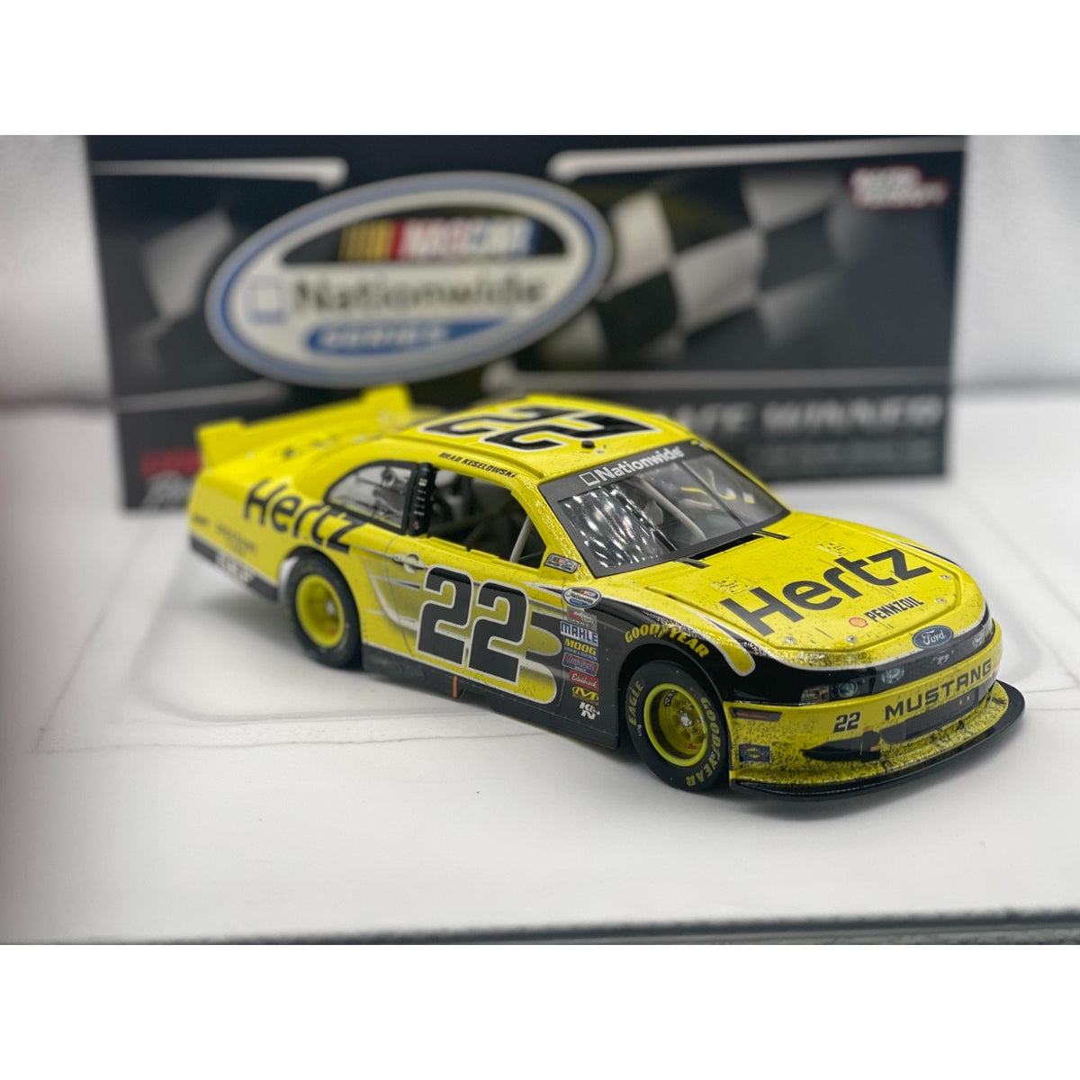 Brad Keselowski #22 Hertz Loudon Win 2014 Mustang 1 of 721